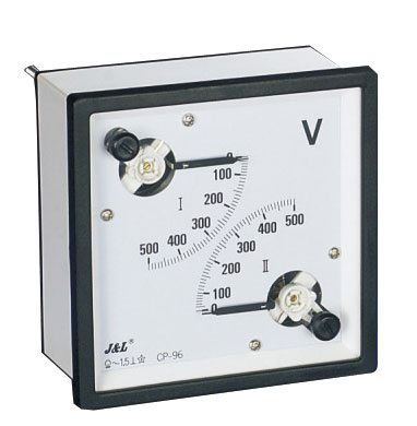双机构电压表